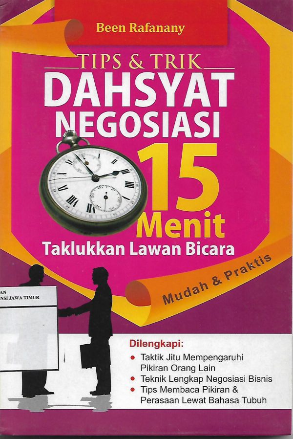 Tips & Trik Dahsyat Negosiasi